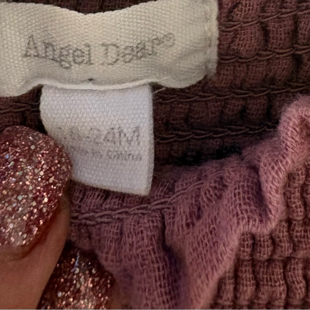 Angel Dear Tulle Baby Romper with choice of bow barrette - Picture 2 of 5